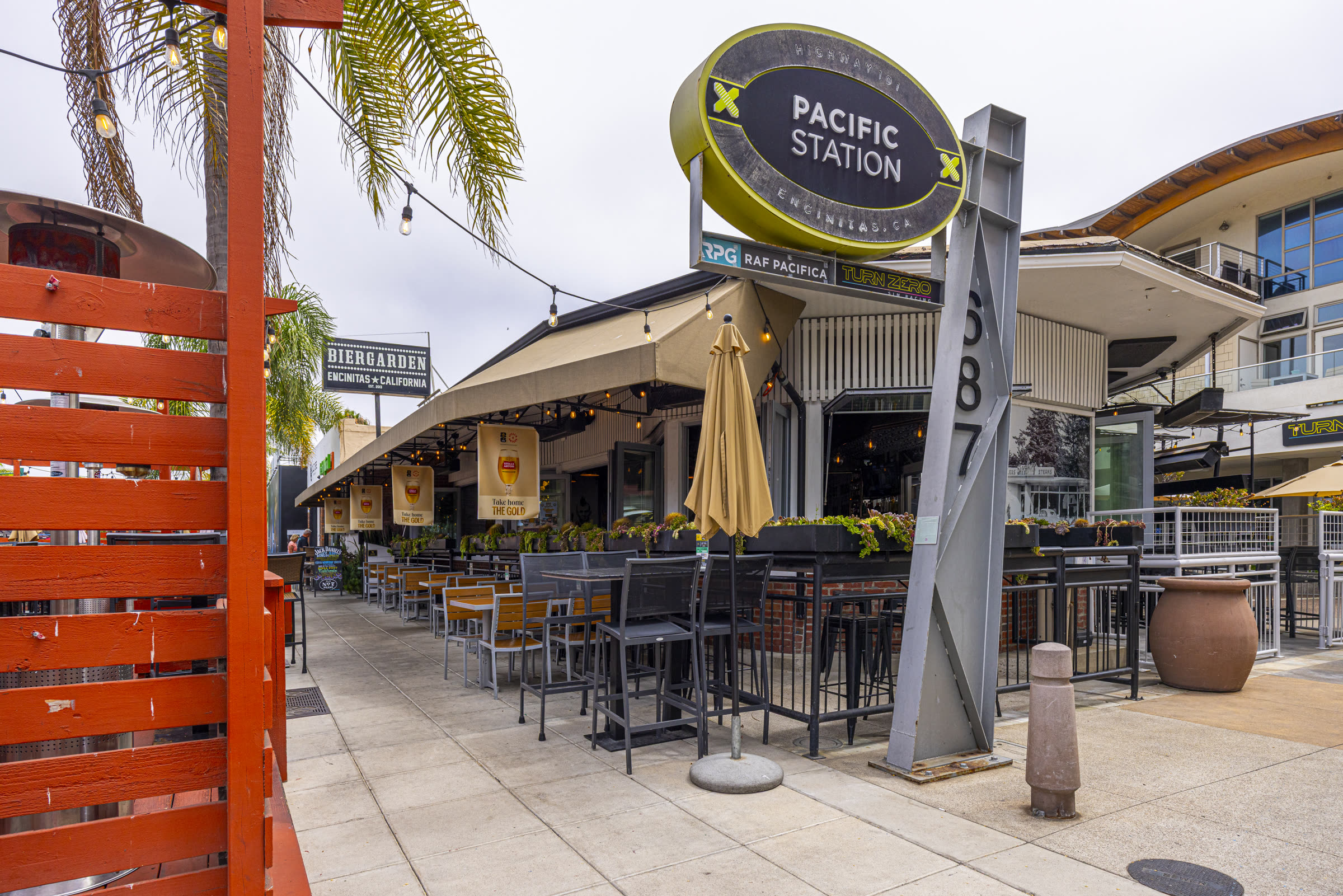 Bier Garden Encinitas storefront on historic Coast Highway 101